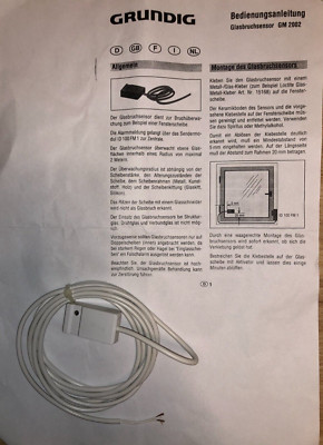 Grundig ID100 Glasbruchsensor GM 2002