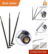 High Gain 9dBi Antennas - 3pk Omni-Directional for Superior Wi-Fi Signal Range