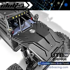 Custom Anodized Aluminum Body Panels for Axial 1/18 Capra