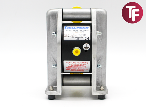 Dellmeco DM15/25-ANN-X 1/2" Aluminium Body Air Operated Diaphragm Pump (AODD) - Picture 4 of 13