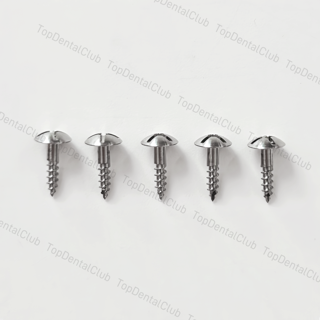 Dental GBR Tenting Screw Self-Drilling Half Threaded Guide