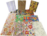 (16) Pkgs Gift Wrapping Paper Birthday Smiling Flowers Floral Bugs All Occasion (16) Pkgs Gift Wrapping Paper Birthday Smiling Flowers Floral Bugs All Occasion