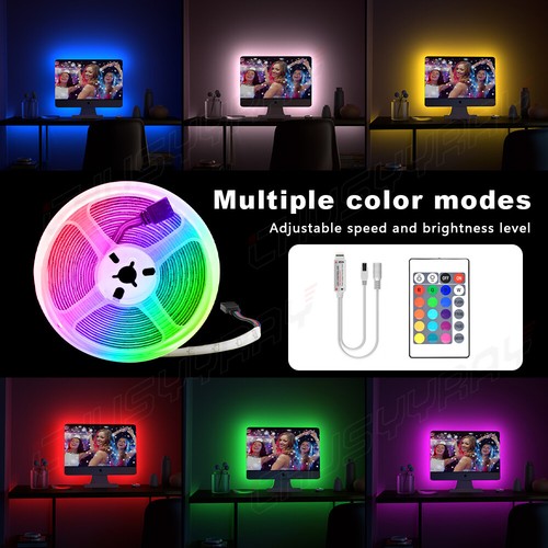 Wodoodporna taśma świetlna LED 12V RGB do Elddis Avante - Zdjęcie 16 z 17