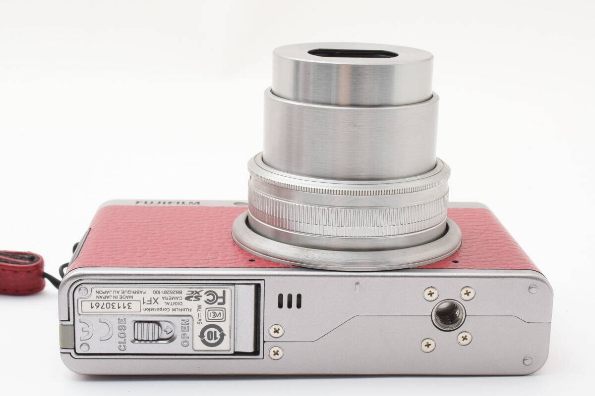 Tested ] FUJIFILM XF1 Red Compact Digital Camera 12.0MP 4x