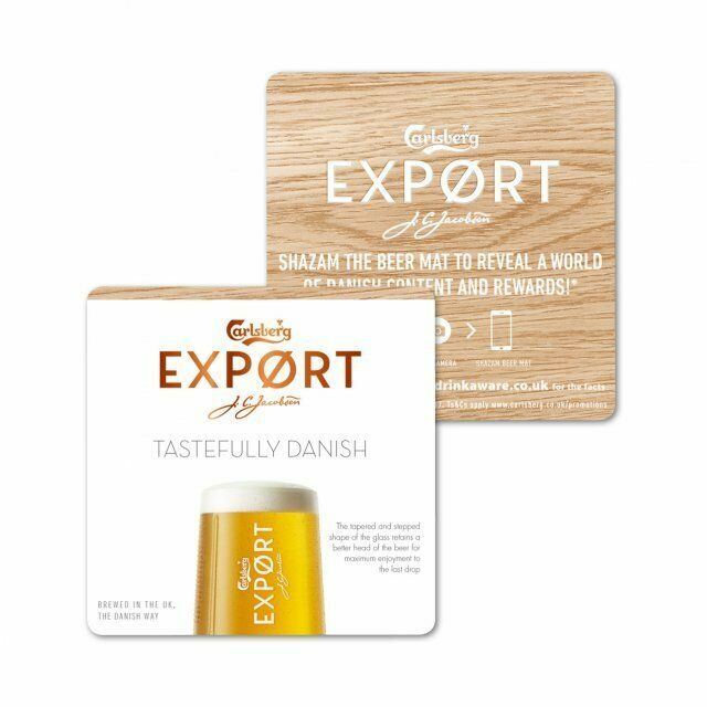 Carlsberg Export Beer Mats Design Pack Of 400 Postage For Sale