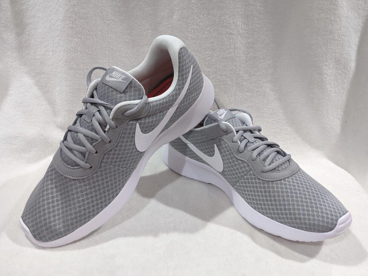 Cena Por separado chupar Nike Tanjun Wolf Grey/White Women&#039;s Running Shoes - Size 10/11 NWB  812655-010 | eBay