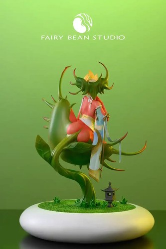 Fairy Bean Studio Pflanze Frau Serie Venusfliegenfalle limitierte Statue auf Lager - Bild 7 von 7