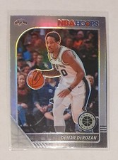 Silver Prizm DeMar DeRozan 2019-20 Panini NBA Hoops Premium Stock Basketball 172