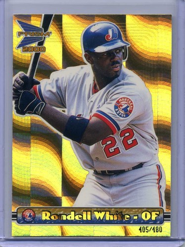 RONDELL WHITE 2000 Pacific Prism HOLOGRAPHIC GOLD #405/480 - EXPOS