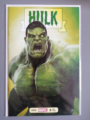 HULK #2 - RARE - BJORN BARENDS VARIANT COVER - NEW LEGACY #769