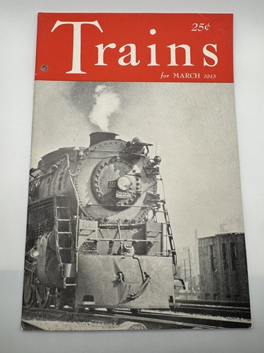 Trains Illustrated Magazine FULL YEAR 1943 Vol.3 No. 3 - Vol. 4 No. 2 EUC - Picture 5 of 24