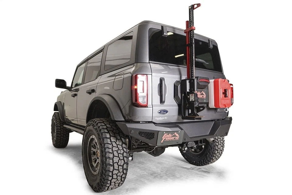 FAB FOURS 21-22 Bronco Spare TIRE Delete, Black (FB21-Z5251-1) - Image 2 of 4