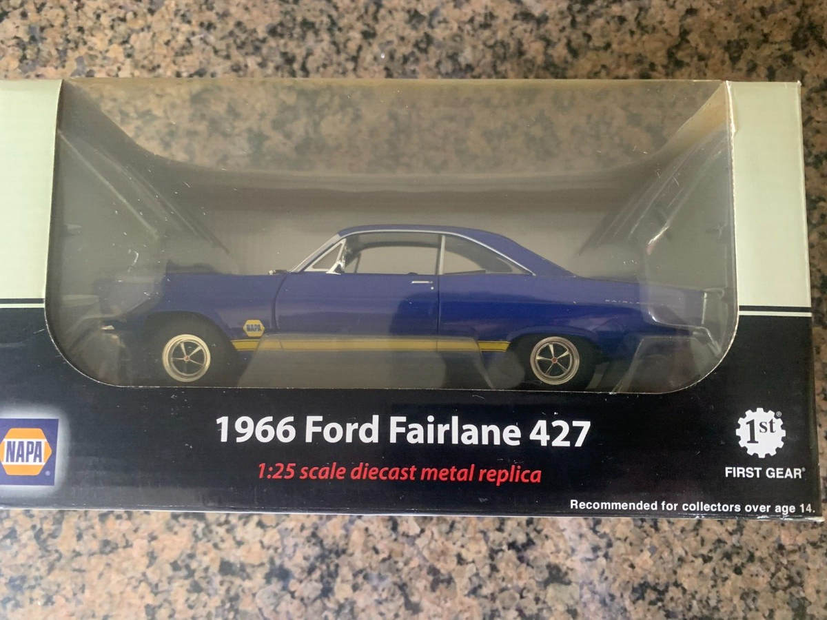 1/25 FIRST GEAR NAPA 1966 FORD FAIRLINE 427 BLUE | eBay