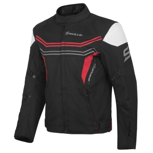 Motorcycle Jacket Motorbike Riding Jacket Windproof Protective Gear Armor CE - Picture 21 of 30
