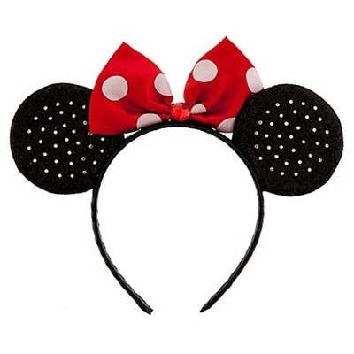 Authentic Disney store minnie mouse ears headband costume  display picture 2
