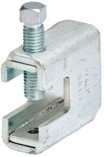 B-Line B308SS6, 2-1/2", 1/4" Jaw, 1/2" Screw, 316 Stainless, Beam Clamp, 1pc