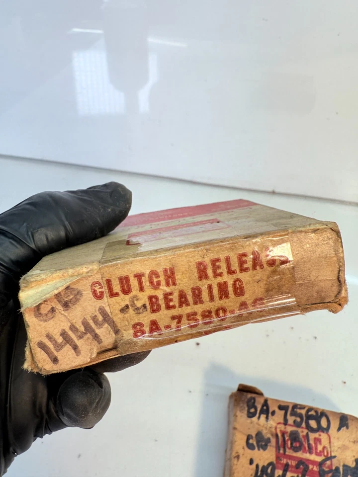 Nuevo de Lote Antiguo Cojinete de Liberación de Embrague Ford Thunderbird Mercury 1949-1962 8A-7580 B17-12 Foto 3 de 4