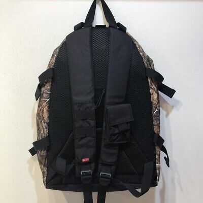 Supreme 19AW Real Tree Camo Backpack Nylon Multicolor New Supreme 19AW Real Tree Camo Backpack Nylon Multicolor New