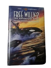 Free Willy 2: The Adventure Home (VHS, 1995, Clam Shell)