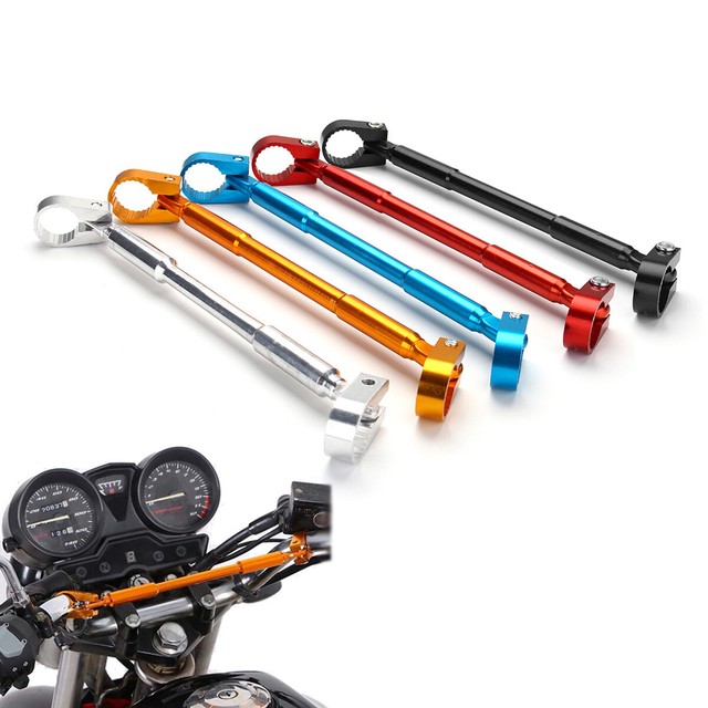 7/8″ 22mm Universal Motorcycle Aluminum Alloy Handlebar Brace & Clamp Set 7/8″ 22mm Universal Motorcycle Aluminum Alloy Handlebar Brace & Clamp Set