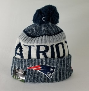patriots new era beanie