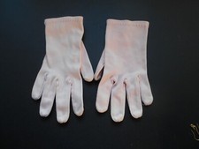 Vtg 1960s Elvette by Dawnette Gloves Blush Short Womens Pull On 6 1/2 USA
