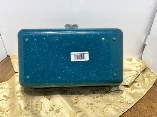 Estuche de Maquillaje Caboodles Turquesa Brillante con Espejo Difícil de Encontrar Color - Imagen 10 de 12
