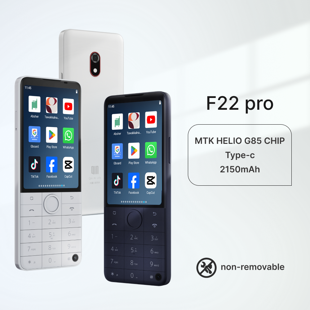 Qin f22 pro 本体セット QIN F22 pro smart button phone bluetooth wifi touch screen