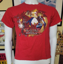 VTG Yu-Gi-Oh Yugioh Enter The Shadow Realm T Shirt Youth 8-10 Manga Anime Game