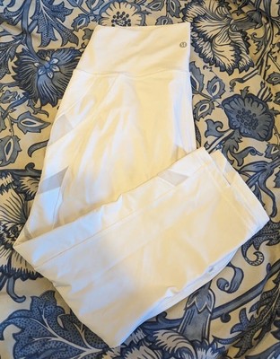 Lululemon Athletica weiße Yogahose - Größe 10