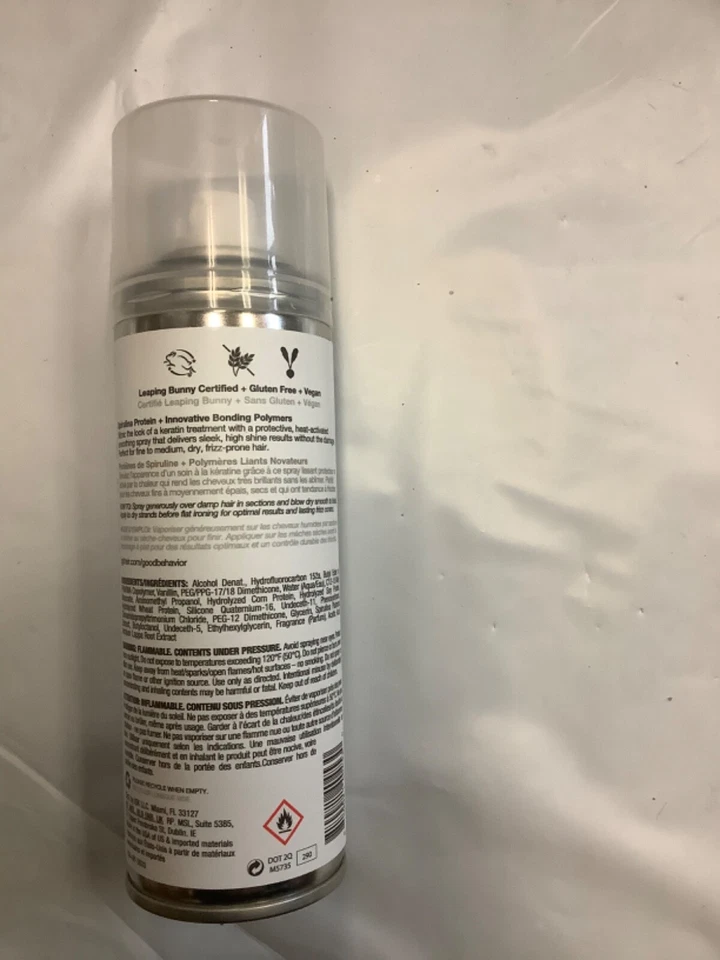 IGK Good Behavior Spirulina Protein Smoothing Spray 5.6 Oz 186 mL Full Size - Image 2 of 2