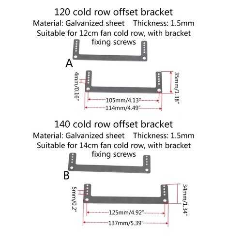 Convenient Offset Mounting Bracket for 011D Mini & 011 Mini Air Radiator - Afbeelding 8 van 10
