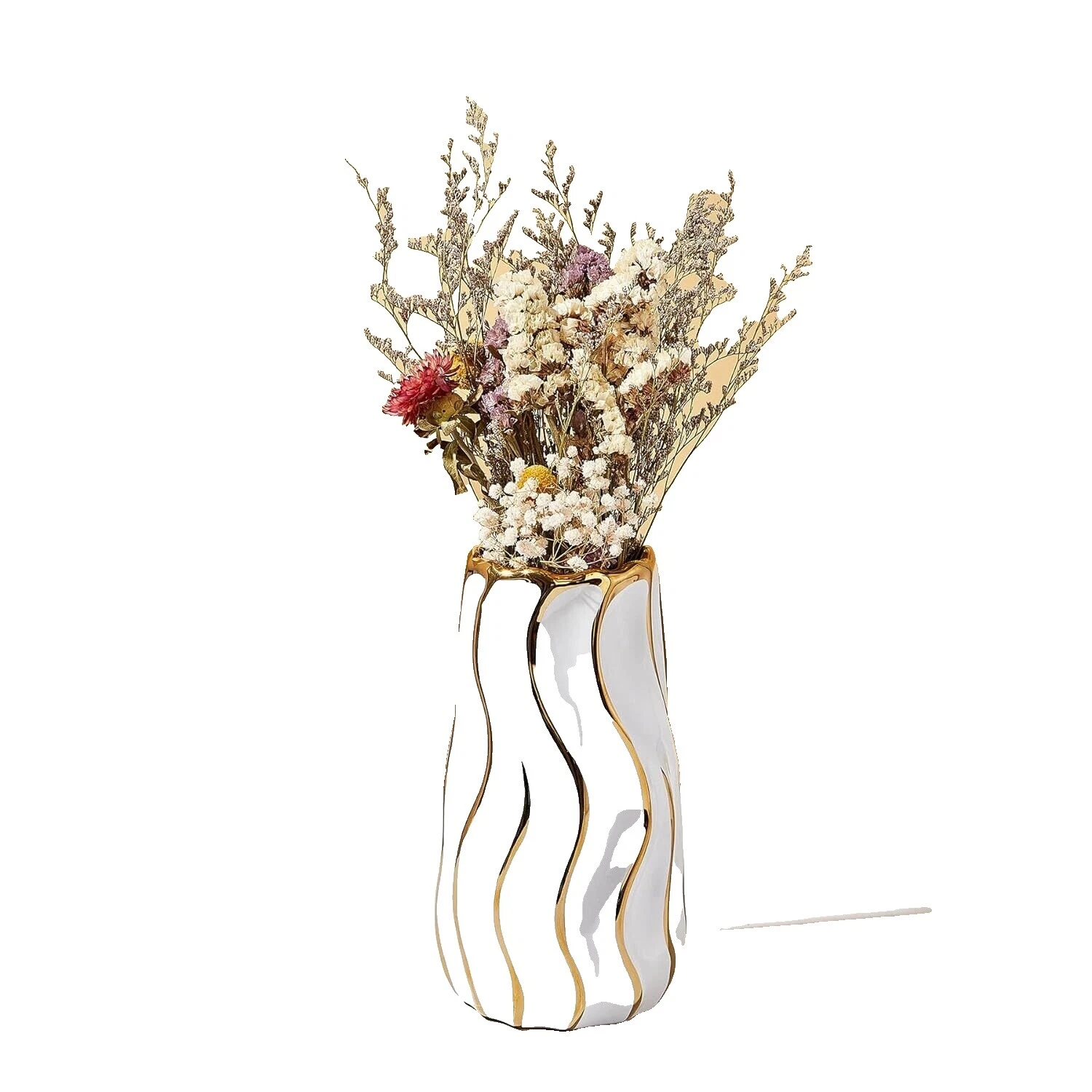 White Modern Flower Vase Vases