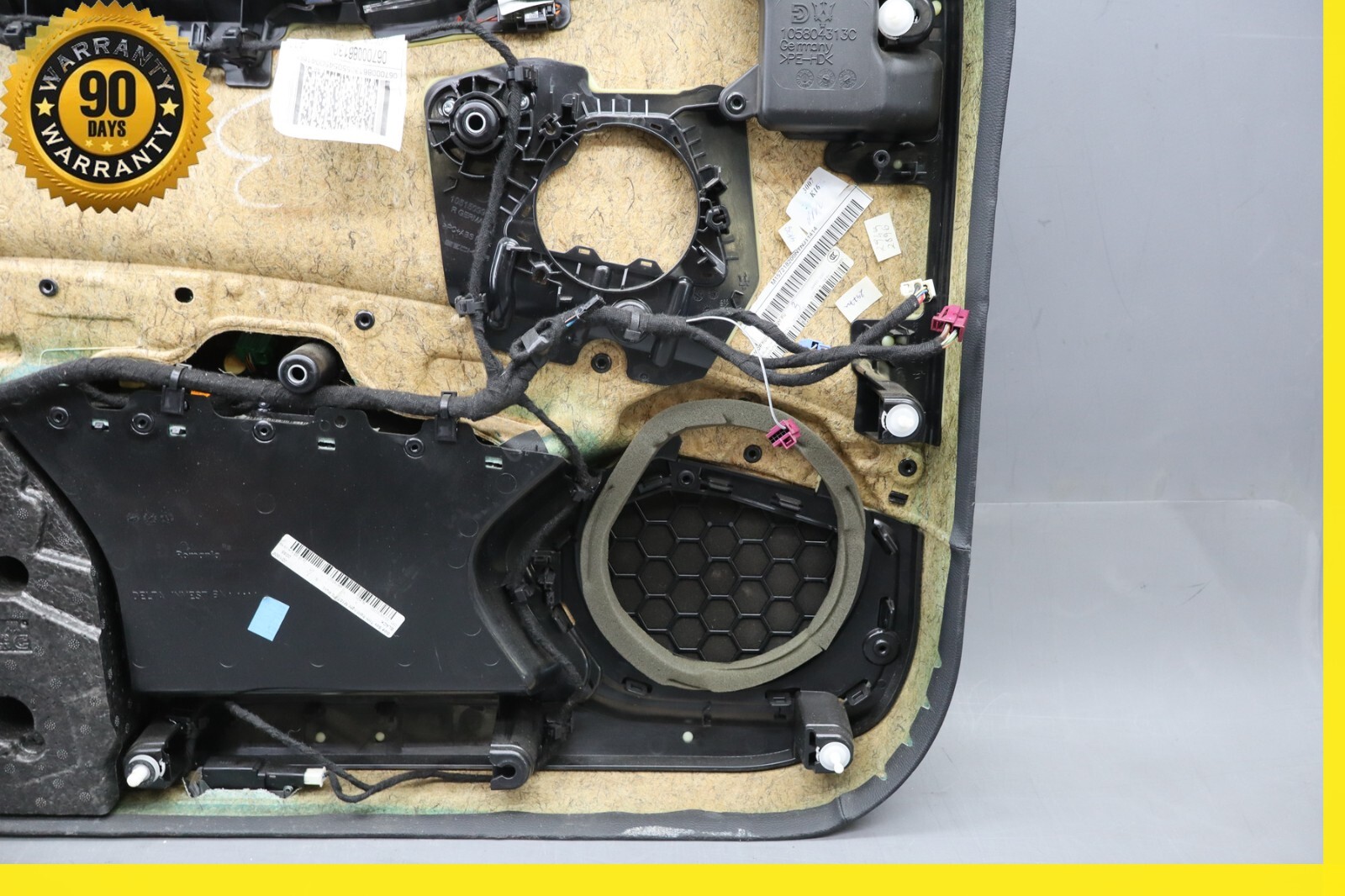 14-17 Maserati Quattroporte Front Right Side Interior Door Panel Black Oem