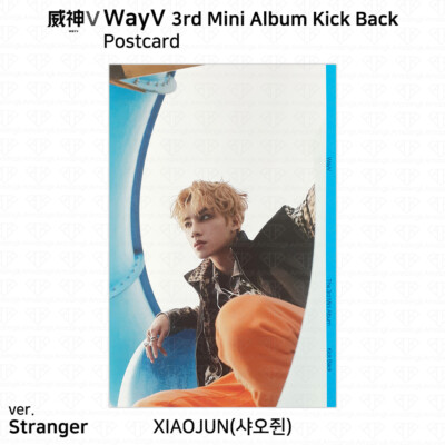 WayV From NCT 3rd Mini Album Kick Back Postcard Hitchhiker