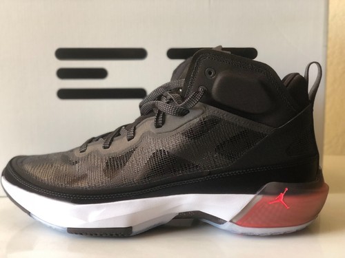 New Jordan 37 XXXVII Black Hot Punch DD6958-091 Men’s Size 11.5 Basketball Shoes - Picture 2 of 4