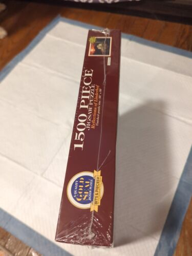 Reflections Of Linderhof 1500 Piece Jigsaw Puzzle Glow In The Dark SEALED 1995 - Picture 3 of 6