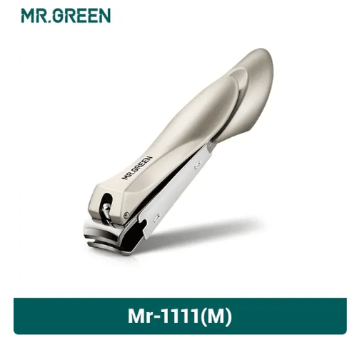 Cortador de uñas antisalpicaduras MR.GREEN de acero inoxidable para manicura - Imagen 5 de 8