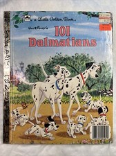Vintage A Little Golden Book Disney’s 101 Dalmatians 1985 #1291