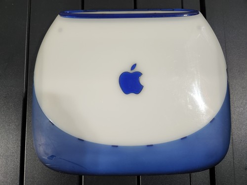 Vintage Apple iBook Clamshell G3/366 M7721 Indigo Edition OS 10.4 10GB*PARTS* - Afbeelding 8 van 13