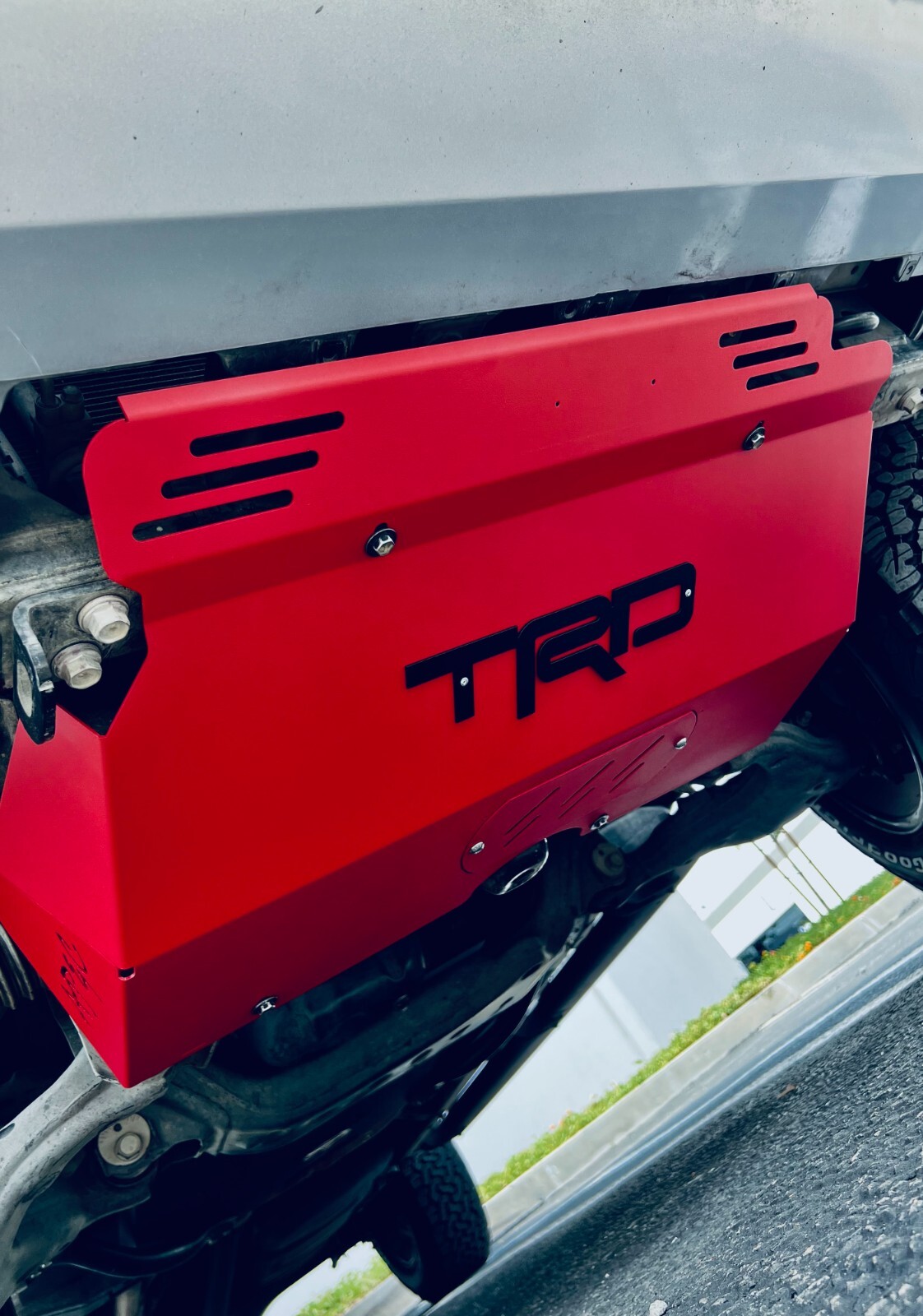 Custom 1623 Skid Plate Red eBay