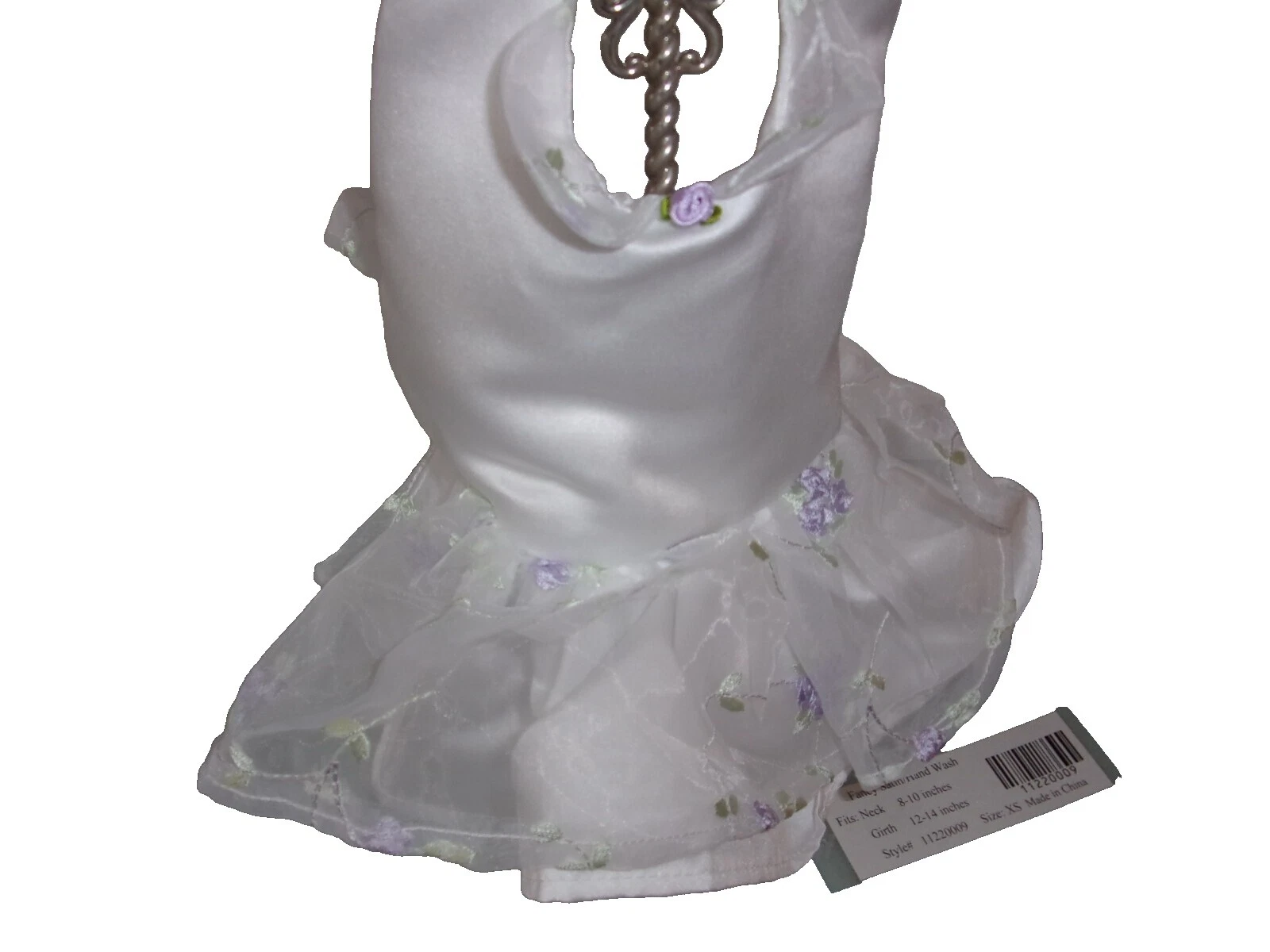 Satin White Dog Costumes