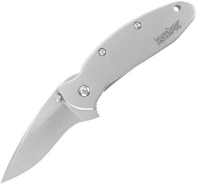Kershaw Scallion A/O Knife KS1620FL 3 1/2'' closed framelock. 2 3/8'' matte finish