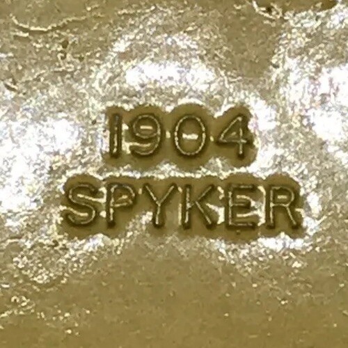 Lesney Models Of Yesteryear No. 16 1904 Spyker Yellow - Made In United Kingdom - Picture 9 of 10