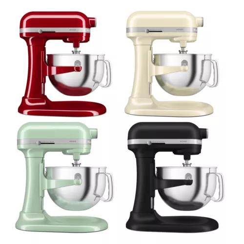 KitchenAid 5KSM60SPXE Artisan Küchenmaschine mit Schüsselheber 5,6L Rührmaschine