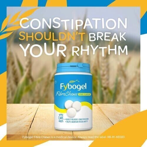 Fybogel Fibre Chews Tablets Citrus Flavour - Picture 1 of 5