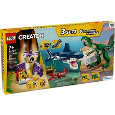 LEGO Creator 3 set 9 exciting animals 66789 (31125/31088/31058)