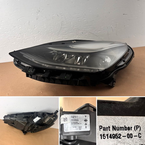 2021-2023 TESLA MODEL 3 Y HEADLIGHT MATRIX DRIVER SIDE 1514952-00-C OEM GLOBAL - Bild 1 von 19