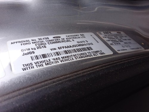 FORD FALCON 05/08-12/16 FG-FGX RIGHT SRS A/BAG STEERING WHEEL - Picture 9 of 12
