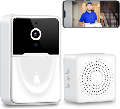 Kabellose Türklingel mit Kamera Video Türklingel Wireless Outdoor Wasserdicht Türklingel